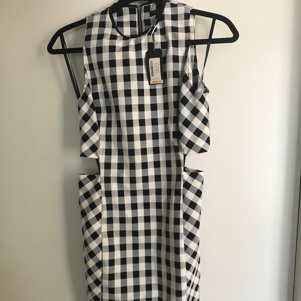 Rag and Bone Tahoe Sleeveless Black & White Dress